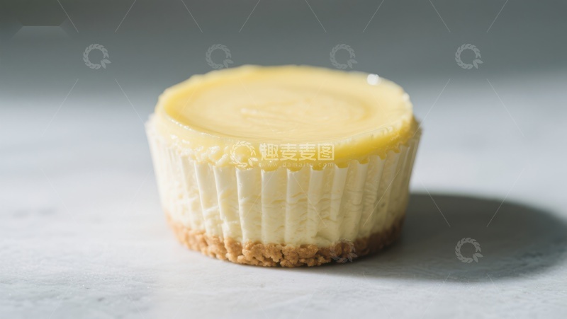 高清大图下载【趣麦麦图】迷你芝士蛋糕特写
