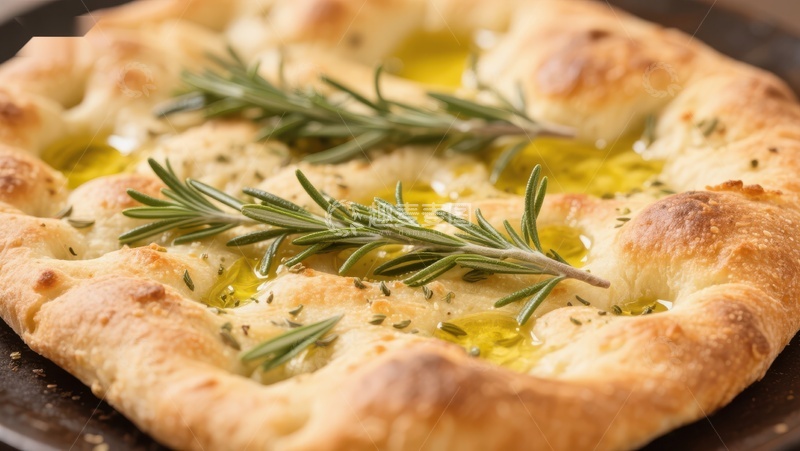 高清大图下载【趣麦麦图】-香草橄榄油面包