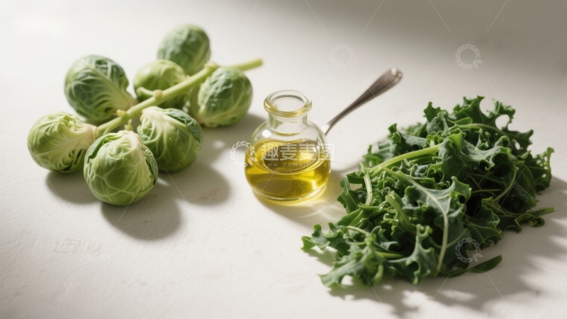 高清大图下载【趣麦麦图】新鲜蔬菜与橄榄油静物