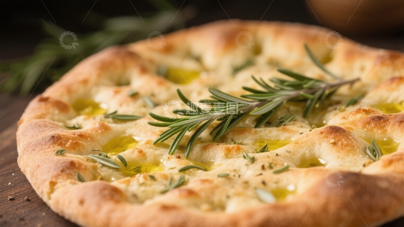 高清大图下载【趣麦麦图】香草橄榄油面包