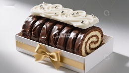 巧克力奶油蛋糕卷