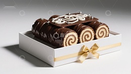 巧克力卷蛋糕礼盒