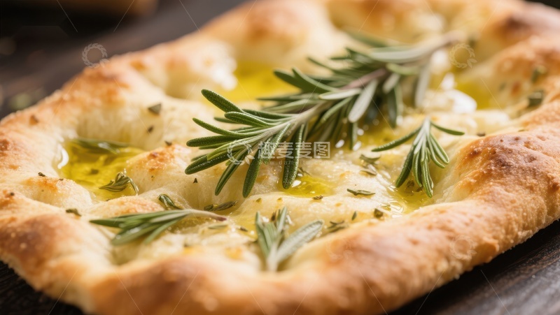 高清大图下载【趣麦麦图】香草橄榄油烤面包