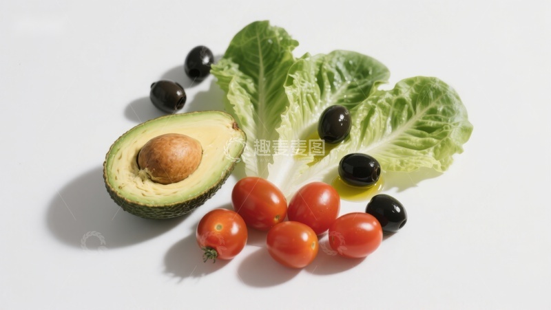 高清大图下载【趣麦麦图】新鲜蔬菜水果组合