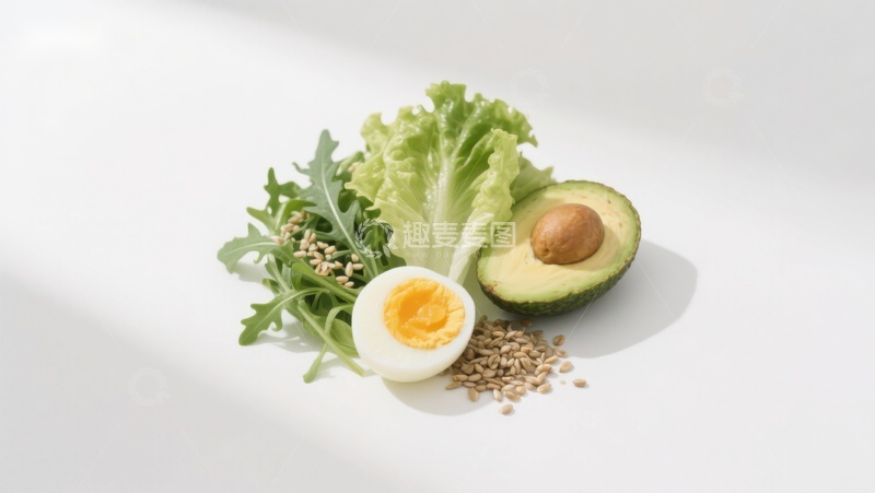 高清大图下载【趣麦麦图】新鲜食材组合展示