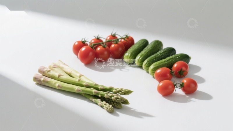 高清大图下载【趣麦麦图】新鲜蔬菜静物摆拍