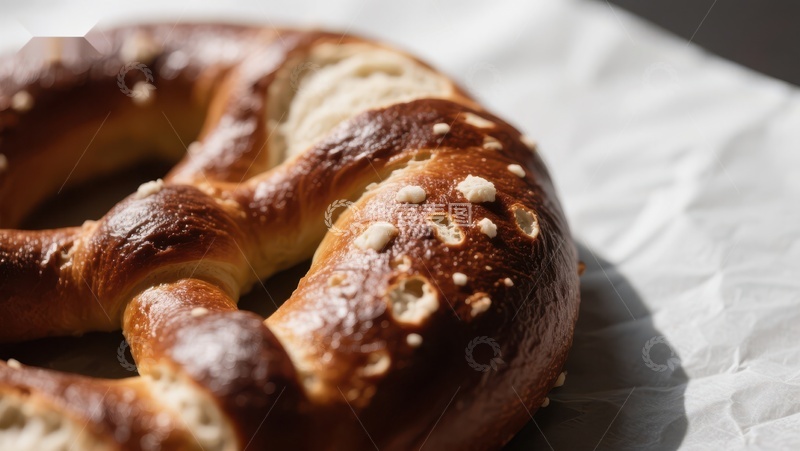 高清大图下载【趣麦麦图】金黄酥脆的椒盐卷饼