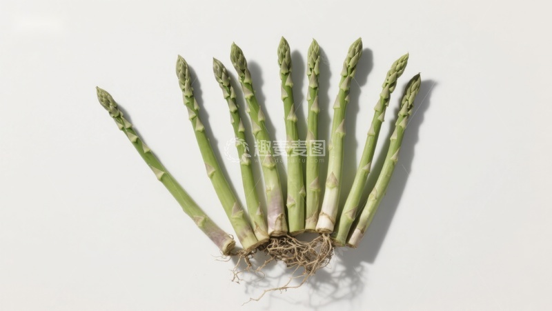 高清大图下载【趣麦麦图】新鲜芦笋特写