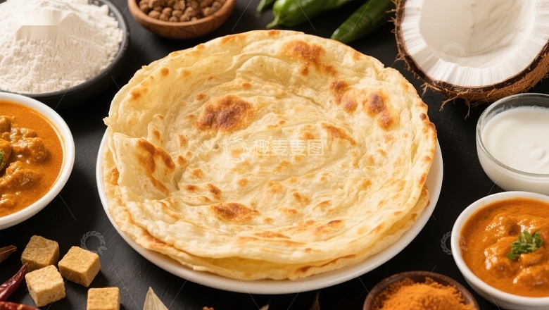 印度美食：烤饼与配菜