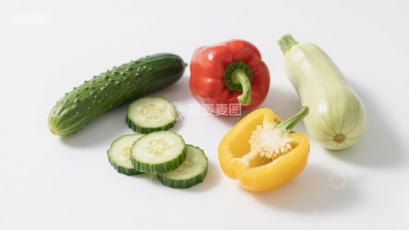 高清大图下载【趣麦麦图】新鲜蔬菜静物展示