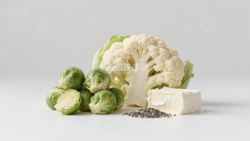 高清大图下载【趣麦麦图】新鲜蔬菜与奶酪静物