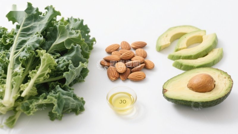 高清大图下载【趣麦麦图】健康食材组合展示