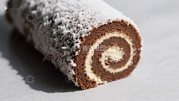 巧克力椰蓉蛋糕卷