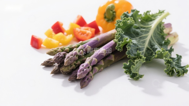 高清大图下载【趣麦麦图】新鲜蔬菜组合特写