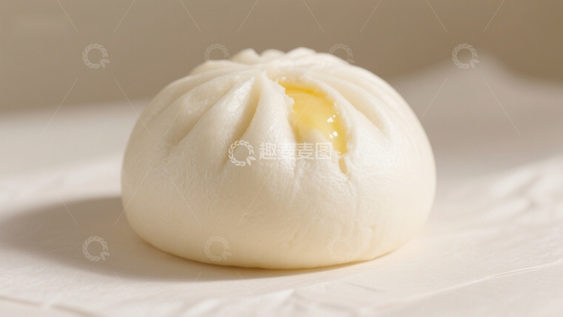 高清大图下载【趣麦麦图】鲜美汤包，皮薄馅多