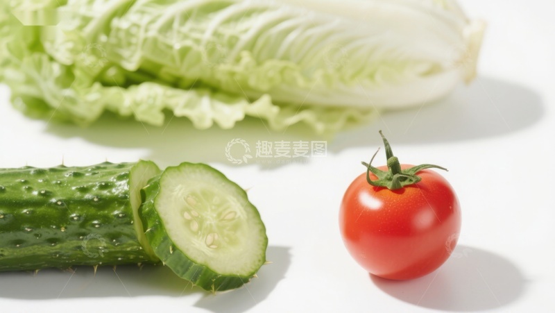 高清大图下载【趣麦麦图】新鲜蔬菜静物展示