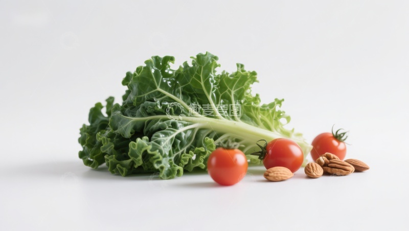 高清大图下载【趣麦麦图】羽衣甘蓝与小番茄坚果组合