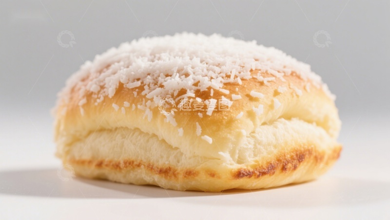 高清大图下载【趣麦麦图】椰蓉面包特写