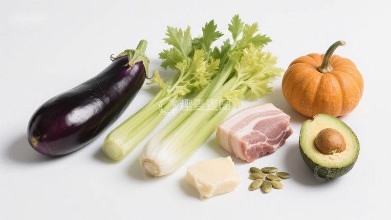 高清大图下载【趣麦麦图】多种食材静物摆拍