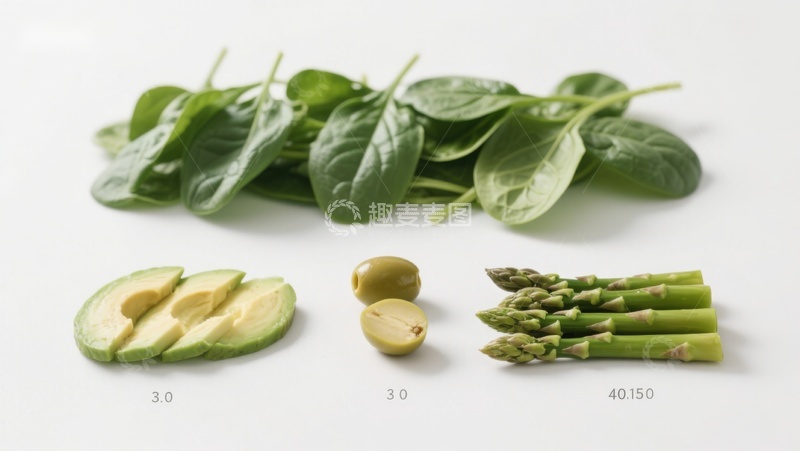 高清大图下载【趣麦麦图】新鲜蔬菜与牛油果摆拍