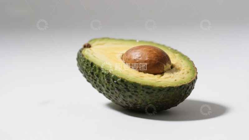 高清大图下载【趣麦麦图】切开的牛油果特写