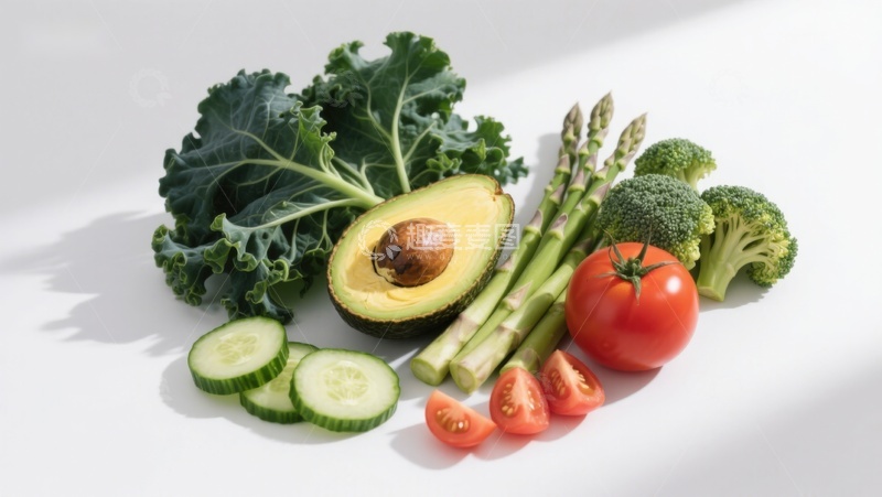 高清大图下载【趣麦麦图】新鲜蔬菜与水果组合