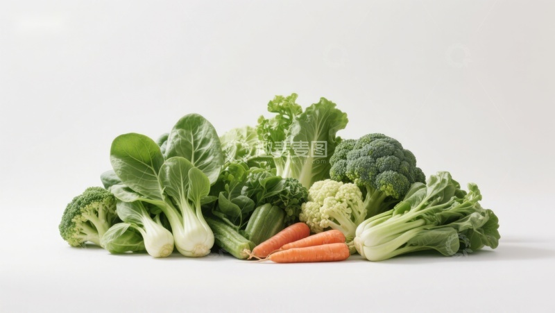 高清大图下载【趣麦麦图】新鲜蔬菜组合展示