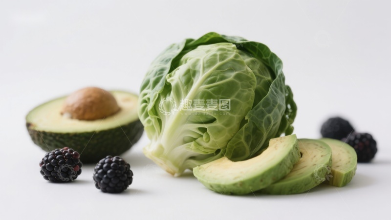 高清大图下载【趣麦麦图】新鲜蔬菜水果静物展示