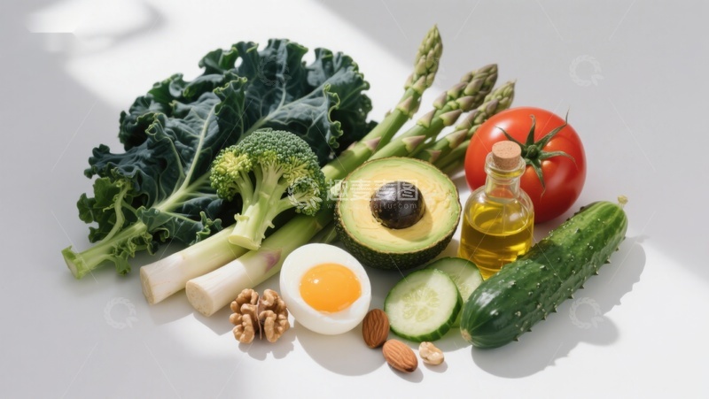 高清大图下载【趣麦麦图】新鲜蔬菜水果与健康食材