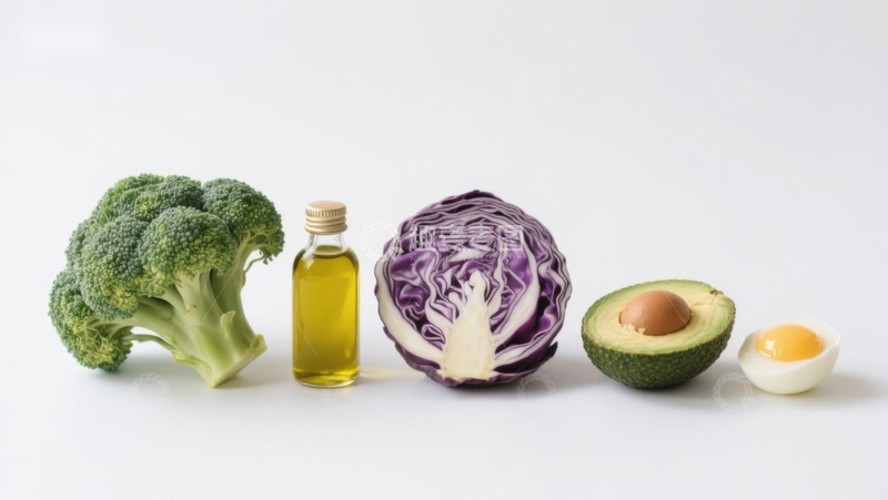 高清大图下载【趣麦麦图】新鲜蔬菜与食材组合