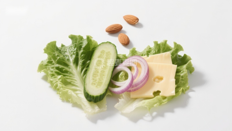 高清大图下载【趣麦麦图】新鲜蔬菜与奶酪组合