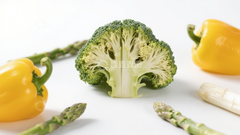 高清大图下载【趣麦麦图】新鲜蔬菜静物展示