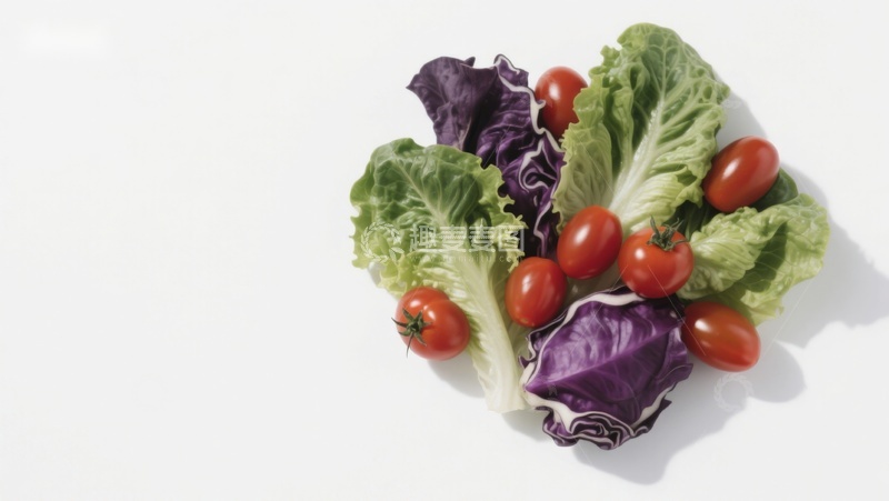 高清大图下载【趣麦麦图】新鲜蔬菜组合特写
