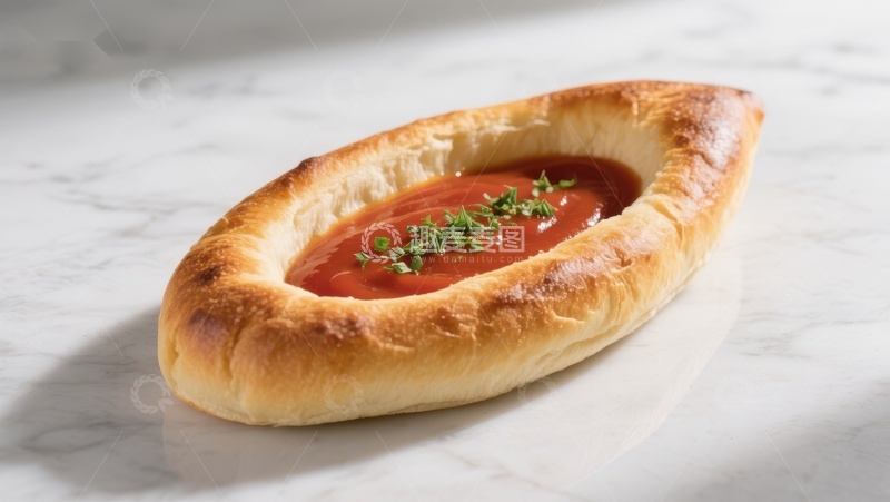 高清大图下载【趣麦麦图】番茄酱面包碗