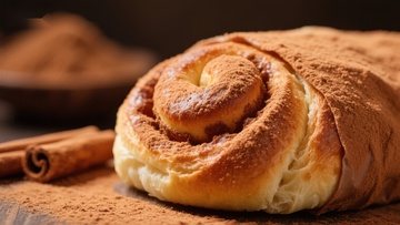 香甜肉桂卷面包