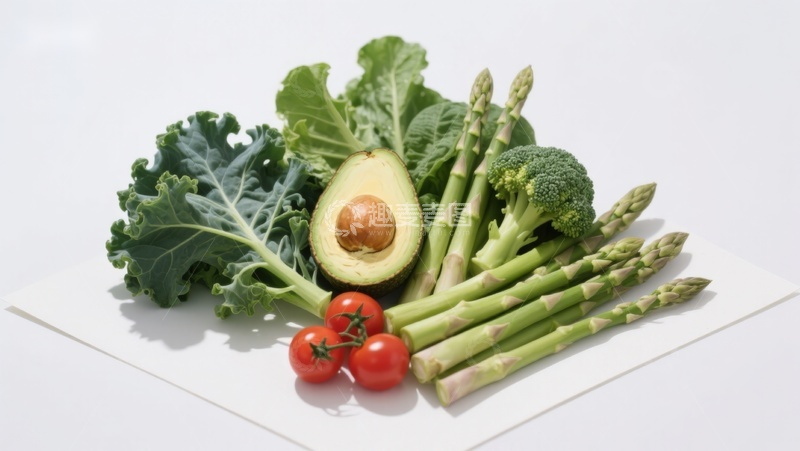 高清大图下载【趣麦麦图】新鲜蔬菜与牛油果组合