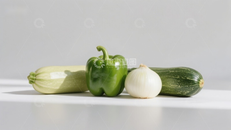 高清大图下载【趣麦麦图】新鲜蔬菜静物展示