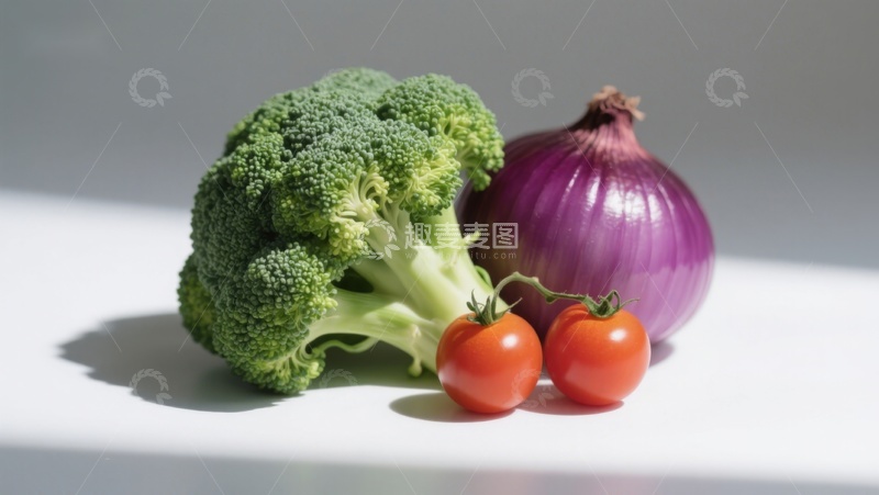 高清大图下载【趣麦麦图】新鲜蔬菜静物组合