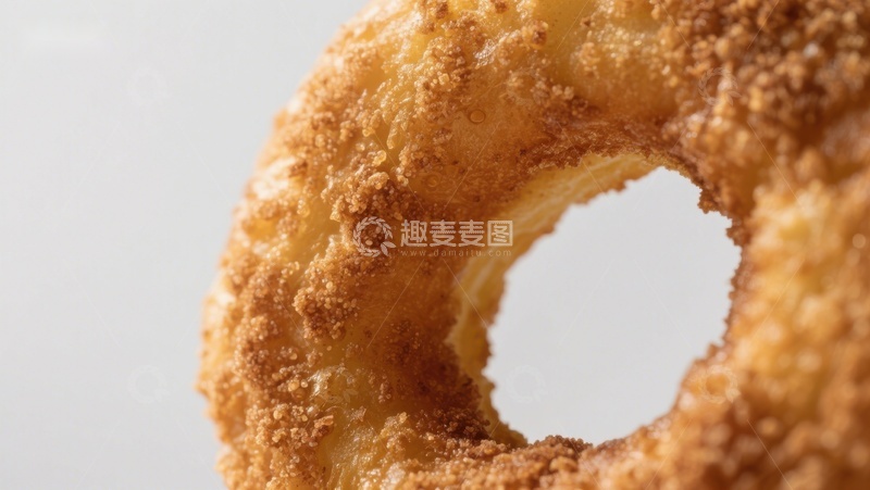 高清大图下载【趣麦麦图】金黄酥脆的洋葱圈特写