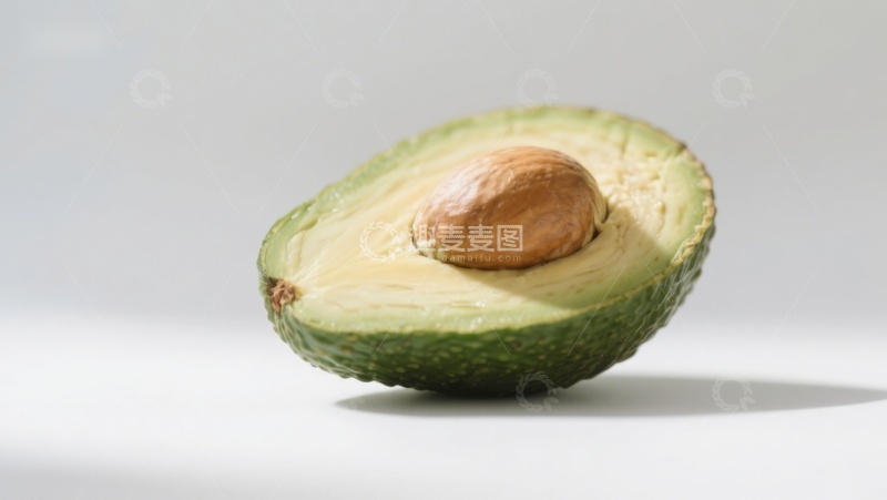 高清大图下载【趣麦麦图】切开的牛油果特写