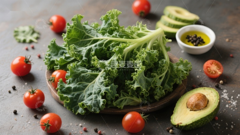 高清大图下载【趣麦麦图】新鲜蔬菜与健康食材摆拍