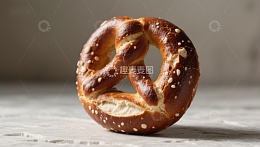 新鲜出炉的椒盐卷饼