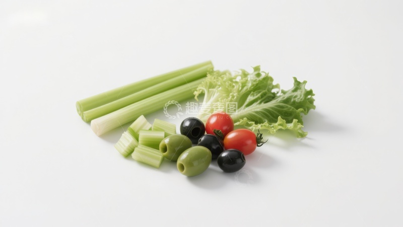高清大图下载【趣麦麦图】新鲜蔬菜组合特写