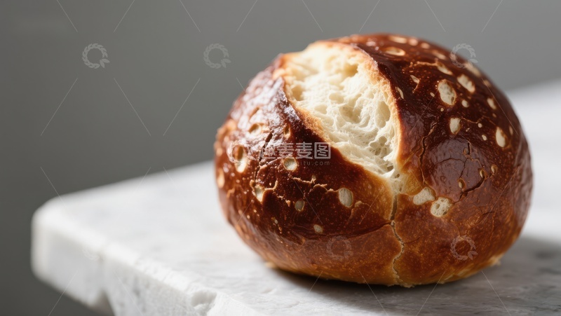 高清大图下载【趣麦麦图】新鲜出炉的面包特写