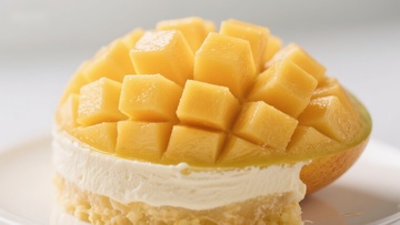 芒果奶油蛋糕