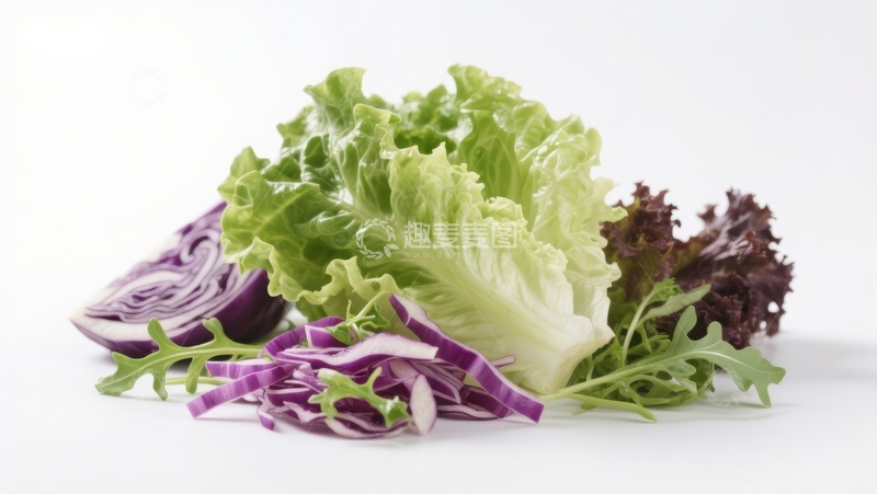 高清大图下载【趣麦麦图】新鲜蔬菜组合特写