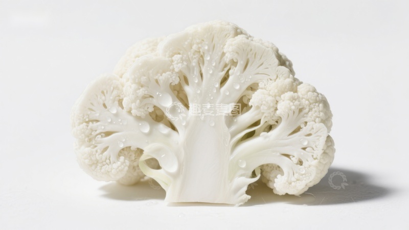 高清大图下载【趣麦麦图】白色花椰菜特写
