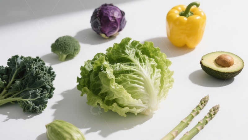 高清大图下载【趣麦麦图】新鲜蔬菜静物展示