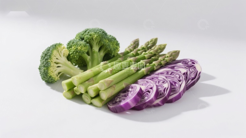 高清大图下载【趣麦麦图】新鲜蔬菜组合展示