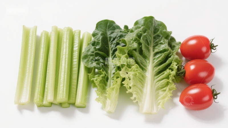 高清大图下载【趣麦麦图】新鲜蔬菜组合展示